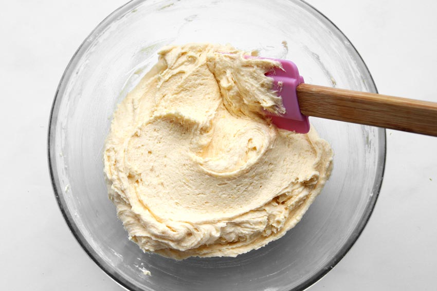 Keksteig Lemon Crinkle Cookies