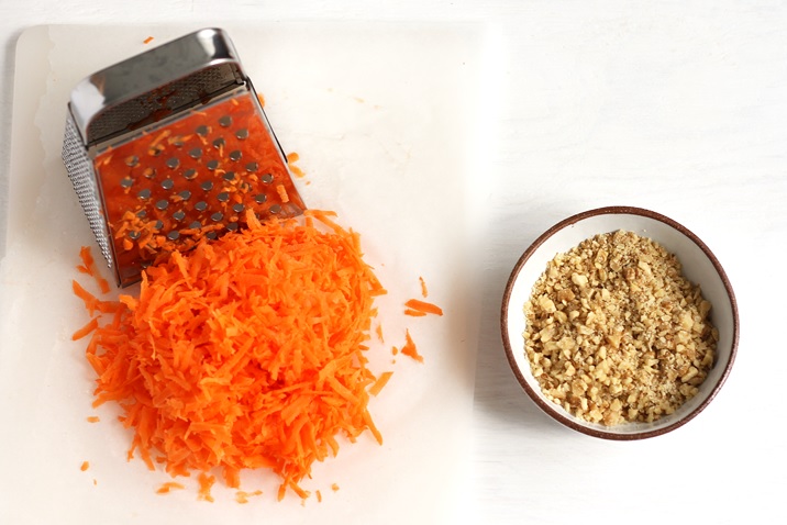 Zutaten für Karottenkuchen Rezept